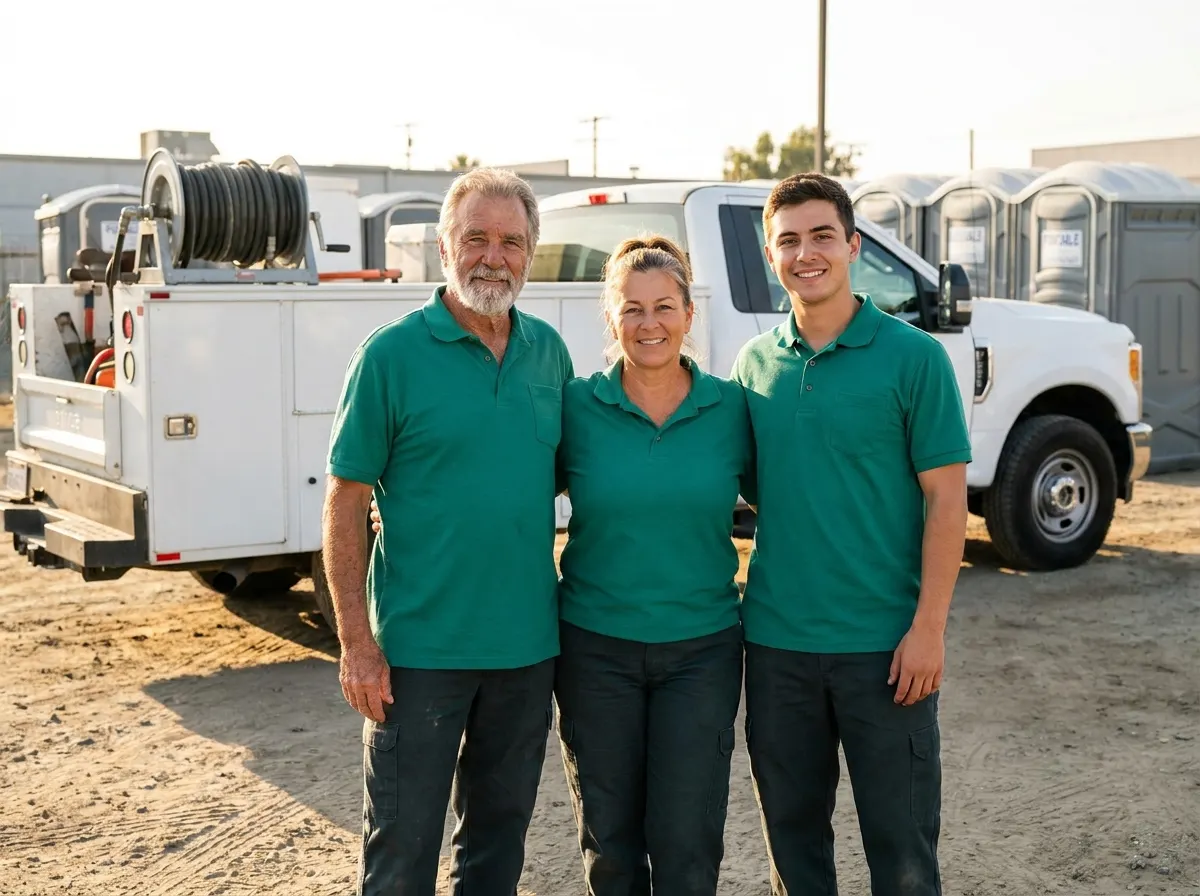 Quavento Site Restroom Rentals portable toilet rentals team in Rancho Cucamonga, CA